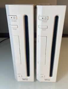 Lot Of 2 Nintendo Wii Consoles RVL-001 For Parts or Repair Only