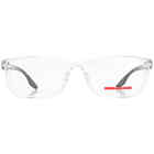 Prada Linea Rossa Demo Rectangular Men's Eyeglasses PS 09OV 2AZ1O1 53