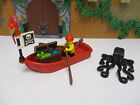(B13/1) LEGO Pirate with Boat Treasure Octopus / Octopus Parrot 6276 6277 6285 6286