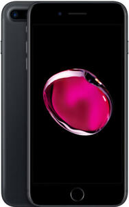 Apple iPhone 7 Plus 32GB Matte Black Unlocked Good Condition