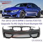 Perfect For 16 17 18 BMW 3 Series F30 F35 Facelift M3 Style Front Bumper Kit 🚗 (For: More than one vehicle)