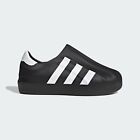 Adidas adiFOM Superstar Shoes Originals Slip-on Core Black/White HQ8752 US 4-12