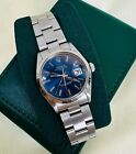 Authentc ROLEX OYSTER PERPETUAL DATE Ref 1500 Steel Automatic Gents Watch Ca1974