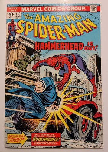 Amazing Spider-Man #130 NM+ 1st App Spider-Mobile 1974 John Romita Sr High Grade