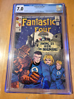 FANTASTIC FOUR #45 *CGC 7.0 1966 * 1ST APPEARANCE OF LOCKJAW & THE INHUMANS