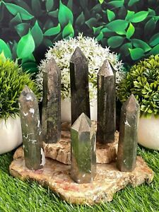 Wholesale Lot 1 Lb Natural Pyrite Stone Obelisk Tower Crystal Wand Energy