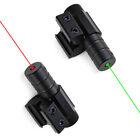 Tactical Green Red Laser Beam Dot Sight Scope For Gun Rail Pistol Weaver 11/20mm