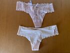 NWT LOT Of 2 Victoria’s Secret Size Small Pink Thong Panties Panty
