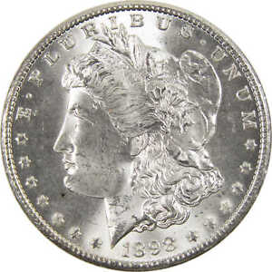 1898 O Morgan Dollar BU Uncirculated 90% Silver $1 Coin
