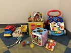 Lot Of Baby Children Activity Educational Toys Wooden Activity Cube Walker Eleph