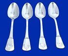 Cuisinart FRENCH ROOSTER Stainless Flatware -- Set of 4 Place Oval Soup Spoons