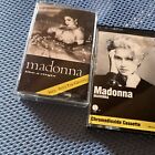 Madonna & Like A Virgin Cassette Tape Sire [1985] Chrome Dioxide CrO2 Lot Euro