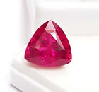 10.05 Ct Natural Red Ruby Loose Gemstone Ring Size Trillion Cut
