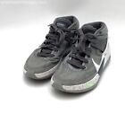 Nike Men's KD13 CK6017-001 Gray Mid Top Lace Up Basketball Shoes - Size 9