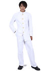 Halloween Japanese Anime Cosplay Costume White Male Formal School Uniform Outfit