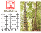 Tree Stand 25-Feet Full Step Climbing Sticks Hunting Game Ladder Deer Steel Gear