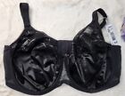 Elomi 'Cate' NWT underwire, full-cup, banded bra in black - Size 42G