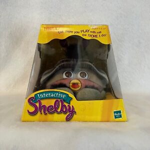 Shelby Furby 2001 Midnight Black Tiger Hasbro IN ORIGINAL BOX!!