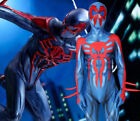 2099 Miguel O'Hara Cosplay Costume Halloween Spiderman Spandex Jumpsuit Bodysuit