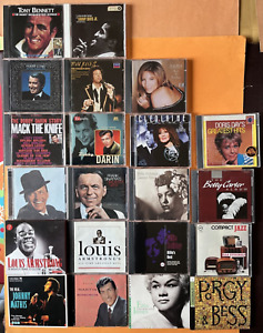 Lot of 21 (26 Discs) Classic Vocalist Greatest Hit CD Compilations/Albums Ex Con