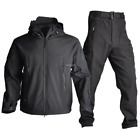 2023Camouflage Jacket Pants Set Softshell Tactical Combat Jacket Set Waterproof