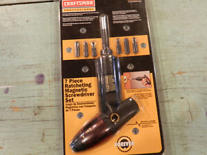 Craftsman Professional Ratcheting Magnetic Screwdriver Set #47471