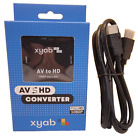 Rca to Hdtv Converter with 6 foot Hdmi Cable for SNES/N64/GameCube/Wii/Ps1/Ps2