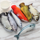 1Pc Realistic Fish Plush Toy Cute Stuffed Soft for Kids Cats and Dogs