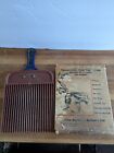 Vintage BARBER SHOP Tonsorial Flattop comb in original box