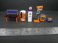 New Listing1:64 Scale GULF Shop Tools - Garage equipment - Diorama Accessories 6 pcs