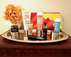 Lancome Lot 8 Pieces Skincare & Makeup TRAVEL Size Includes Clinique Makeup Bag