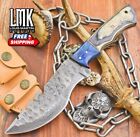 New ListingHot Item Tracker Knife Twist Damascus Hard Wood Tactical