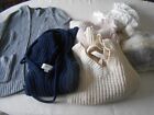 Lot of 6 brand name women's sweaters - XS- 5 pullover, one cardigan
