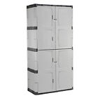 RUBBERMAID FG708300MICHR Plastic Storage Cabinet - 36x18x72