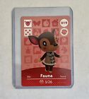 019 FAUNA Nintendo Animal Crossing Amiibo Mint Card - Series 1