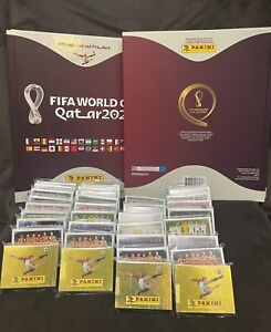 Panini FIFA WC Qatar 2022 Complete Set 670stickers ⚪️ USA 🇺🇸 Edition+ HC ALBUM