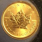 2016 CANADA 1/10 OZ GOLD MAPLE LEAF BU COIN