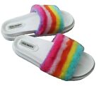 Steve Madden Sophlyn Slide Sandals Rainbow Multicolor Women's 9
