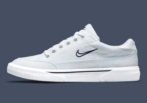 NEW Nike Retro GTS 97 White Matte Aluminum Blue Sneakers DA1446-100 Mens Sizes