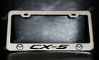Mazda CX-5 License Plate Frame, Custom Made of Chrome Plated Metal