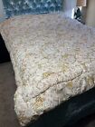 RARE FIND Never Used VINTAGE Bedspread Brand New Condition Floral and Lace