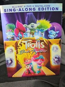 Trolls Band Together 2023 Blu-ray + DVD No  Digital With Slipcover