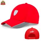 PUMA ORIGINAL CAP SCUDERIA FERRARI SPTWR MOTORSPORT BASEBALL HAT UNISEX RED CAP