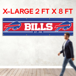 Buffalo Bills Football Fans 2x8 ft Banner Flag You Are In Country Gift