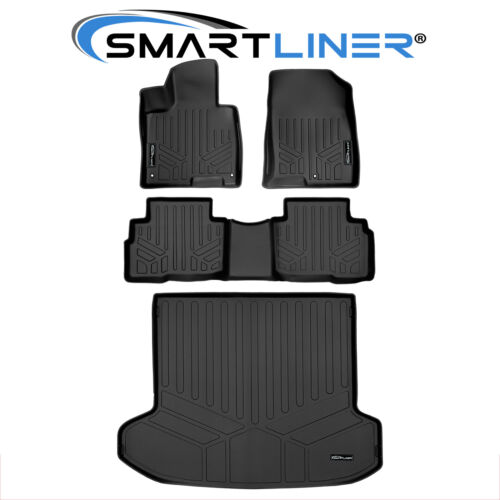 SMARTLINER 2 Row Floor Mats & Cargo Liner for 2023-2024 Kia Sportage (Hybrid) (For: 2023 Kia Sportage Hybrid EX Sport Utility 4-Doo...)