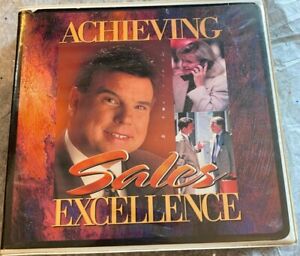 Closing sales Tom Hopkins cds/dvd, Achieving Sales Excellence, Tom Hopkins