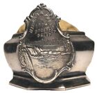 Vintage Silver Plate Pin Cushion - Niagara Falls from Prospect Point w/ Falls