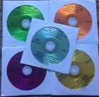 5 CDG KARAOKE LOT - R&B MOTOWN SOUL CLUB PACK URBAN MUSIC MAESTRO CDS OLDIES