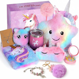 Unicorns Gifts for Girls 5 6 7 8 9 10+ Years Old, Kids Unicorn Toys with Light u