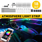LED RGB Symphony Car Atmosphere Interior Acrylic Fiber Optic Ambient Light Strip (For: MAN TGX)